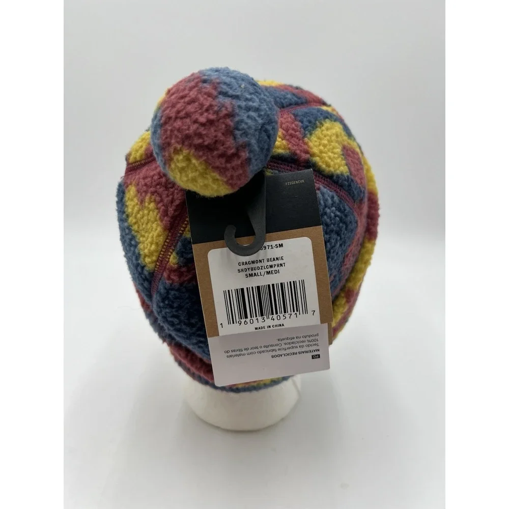 NWT The North Face Cragmont Fleece Pom Beanie S/M NF0A7RH3 Multicolor